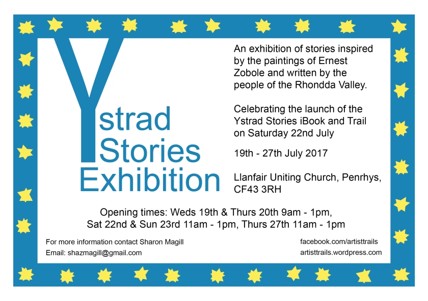 Ystrad Stories Exhibition flyer_Llanfair_V2
